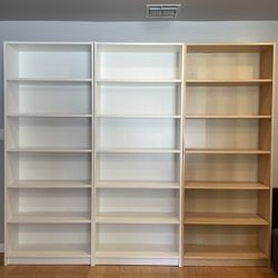 Ikea Billy Bookcase White with New Documents Organizer 