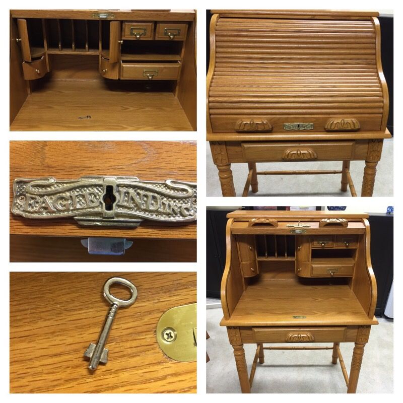 Eagle ind inc roll top deals desk