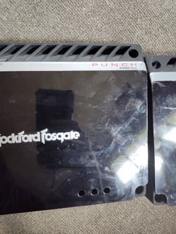 2 Rockford Fosgate Amps