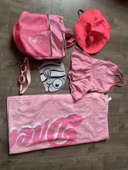 Disney store complete swim set for girls - 7 pc