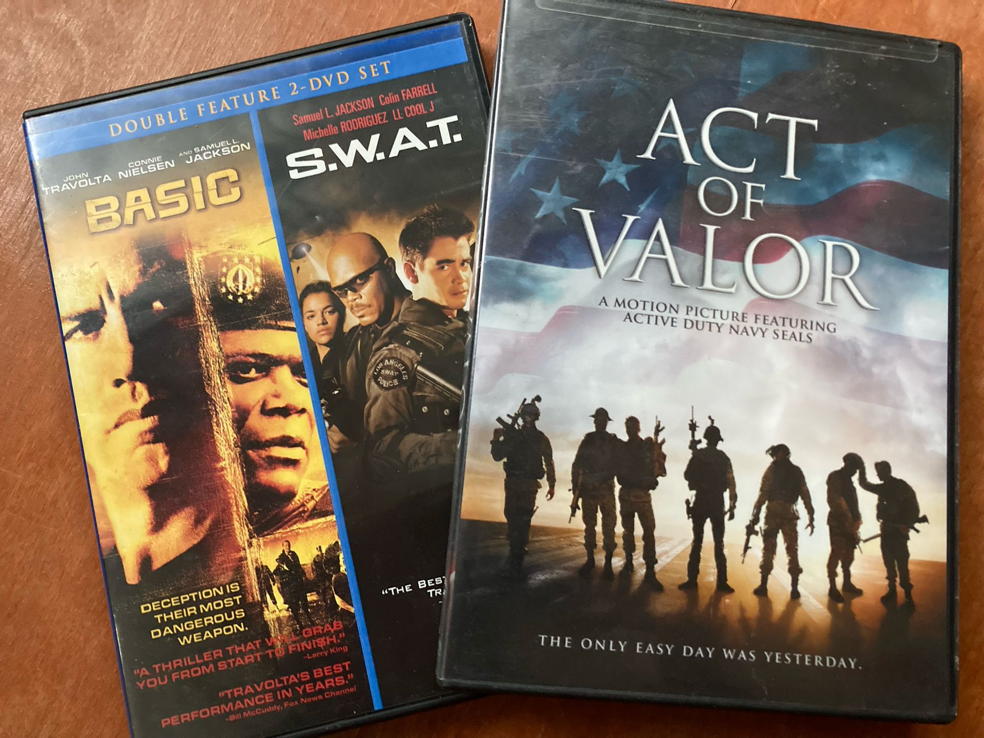 Lot of 2 Police/Military Films