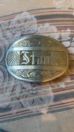 Big Heavy Belt Buckle