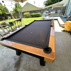 Pool Table Official Size