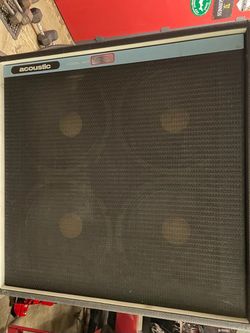 4x12 Acoustic Straight Cab 1976