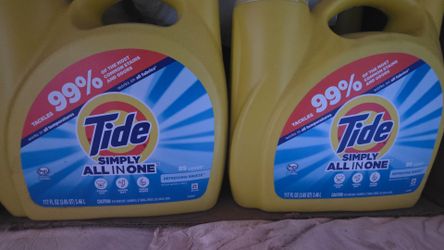 Tide Simply All in One Liquid Detergent 117 oz