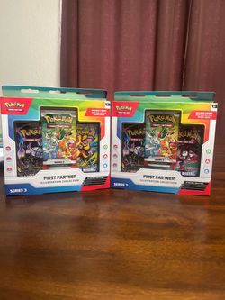 Pokémon First Partner Illustration Collection Series 3 x2