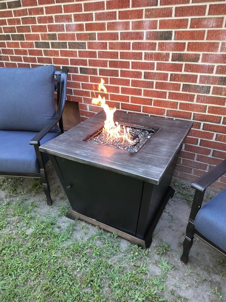 Beast By The Pitt Set In Good Condition Working Fire Pitt Nice Propane Style