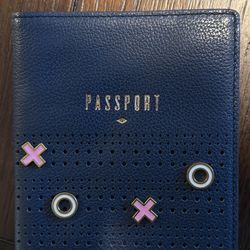 Fossil Passport Holder