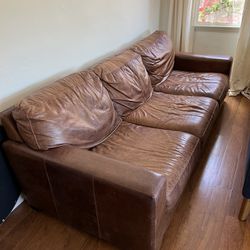 Free Leather Sofa Couch 
