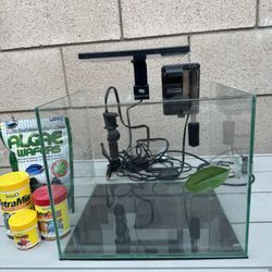 Imagitarium Rimless Glass Aquarium Tank 5 Gallons FIRM ON PRICE