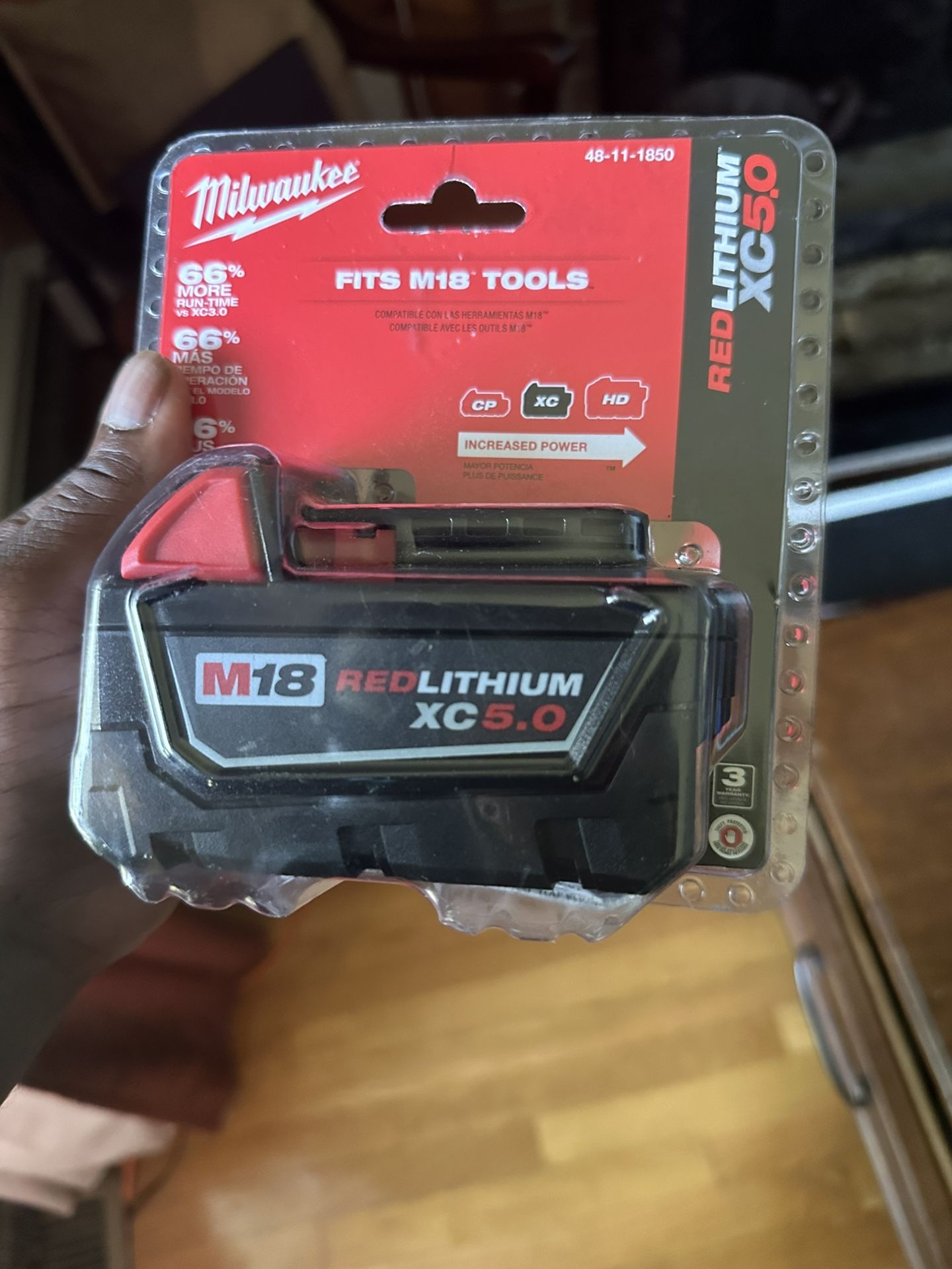 M18 5.0 Bnib Never Used