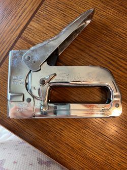 Swingline Heavy Duty Tacker #800 Chrome Medal Staple Gun