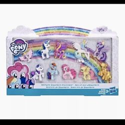 My Little Pony Rainbow Equestria Favorites Mini Collection Set OF 10 Ponies NEW