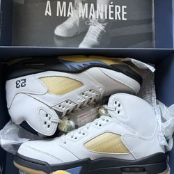 Jordan 5 Retro x A Ma Maniere Mid Dawn Photon Dust W12.5 M11