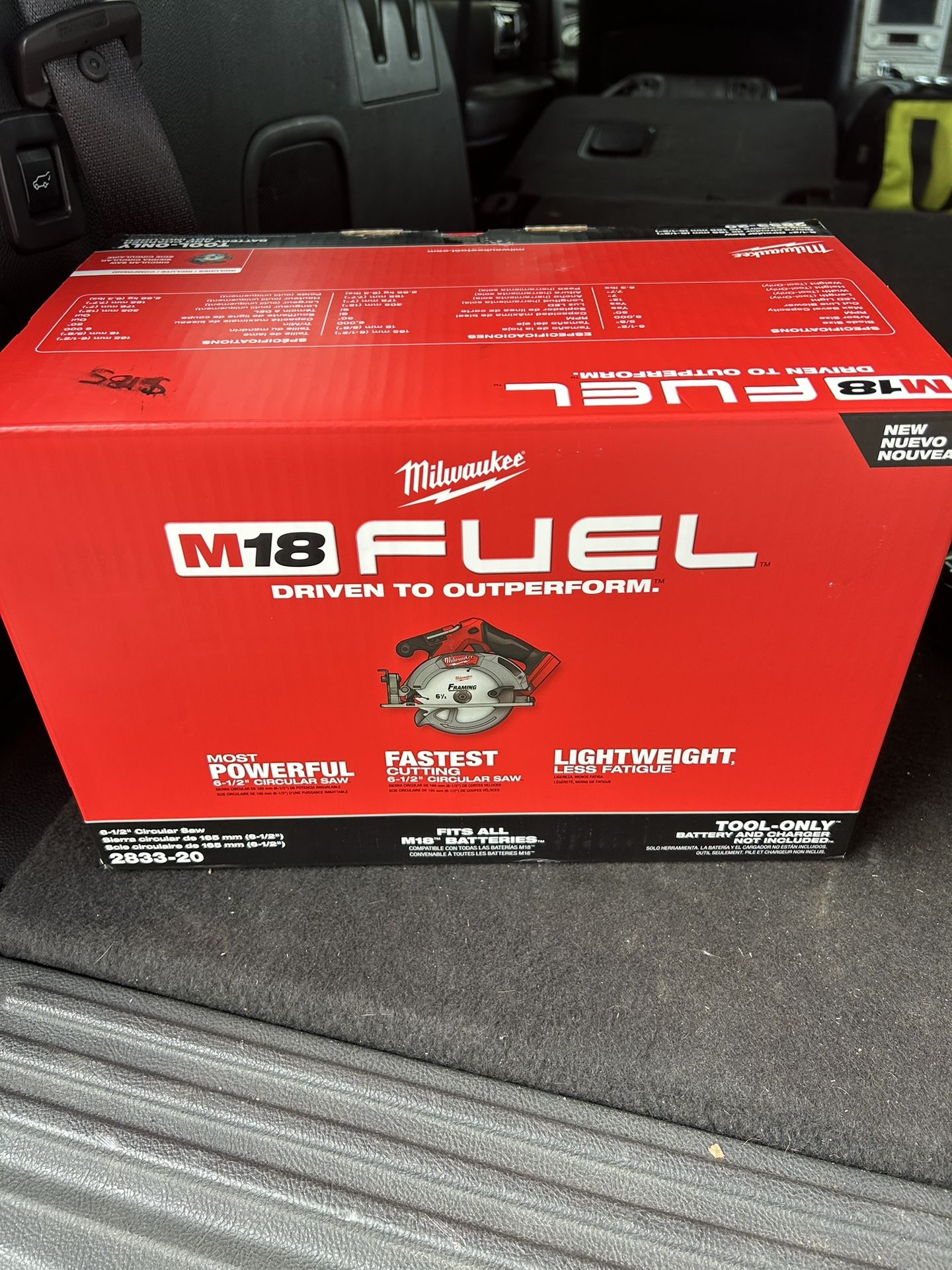 Milwaukee M18 Fuel 6 1/2 Circular Saw Tool Only for Sale in City Of