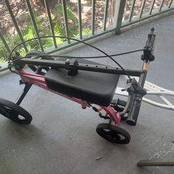Crutches  and Foot Scooter