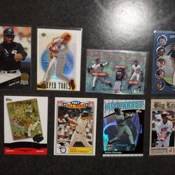 Lot Of 8 Random Baseball Cards