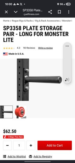 Rogue  plate storage  pair