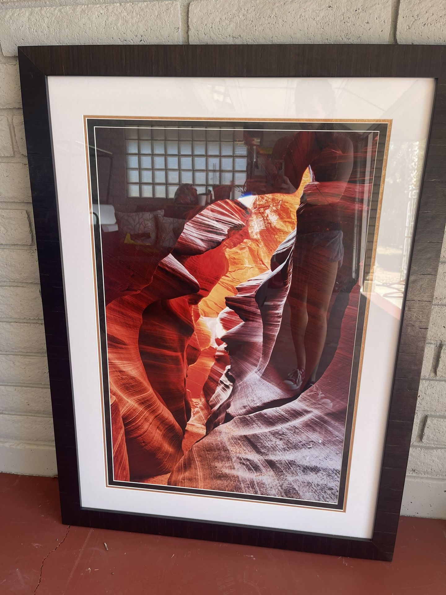 Custom Beautifully Framed Image Of Antelope Canyon