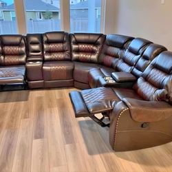 Sofa Recliner Big Leather