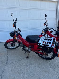 TWO HONDA TRAIL CT110 1982
