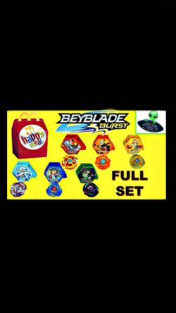 2020 McDonald’s Happy Meal “BeyBlade” Toys-COMPLETE set!! ⬇️⬇️⬇️