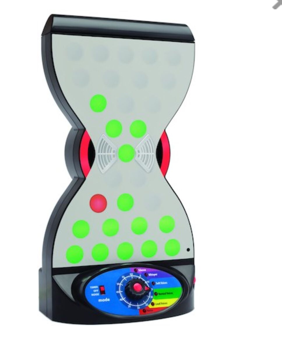 New Hourglass classroom timer and noise controller