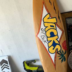 Jacks Out Back Surfboard Decor