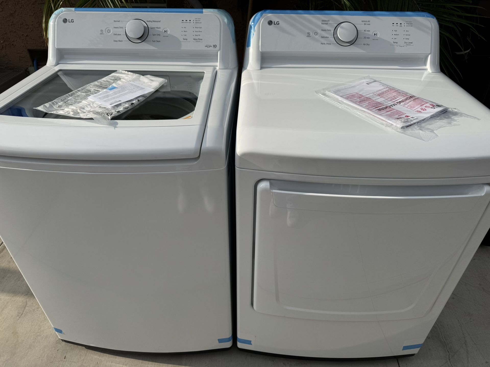 Like New Large Capacity Washer And Dryer