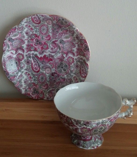 Arnart Royal Paisley Cup And Saucer