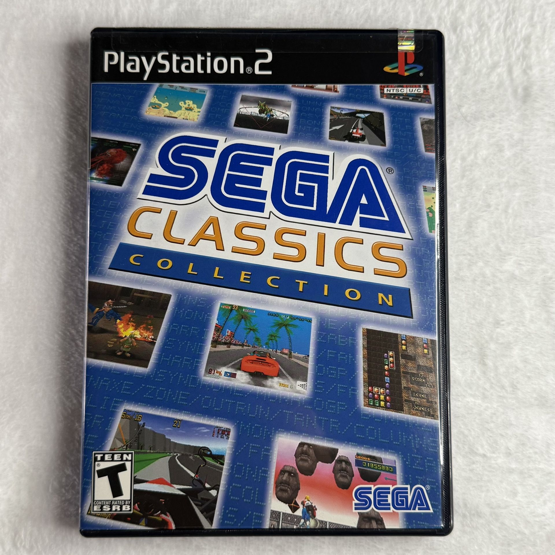 Sega Classics Collection PlayStation 2 Game (OutRun, Golden Axe, Virtua Racing)