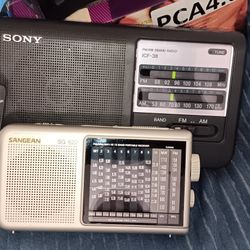 Sony Sangean Radio Receivers