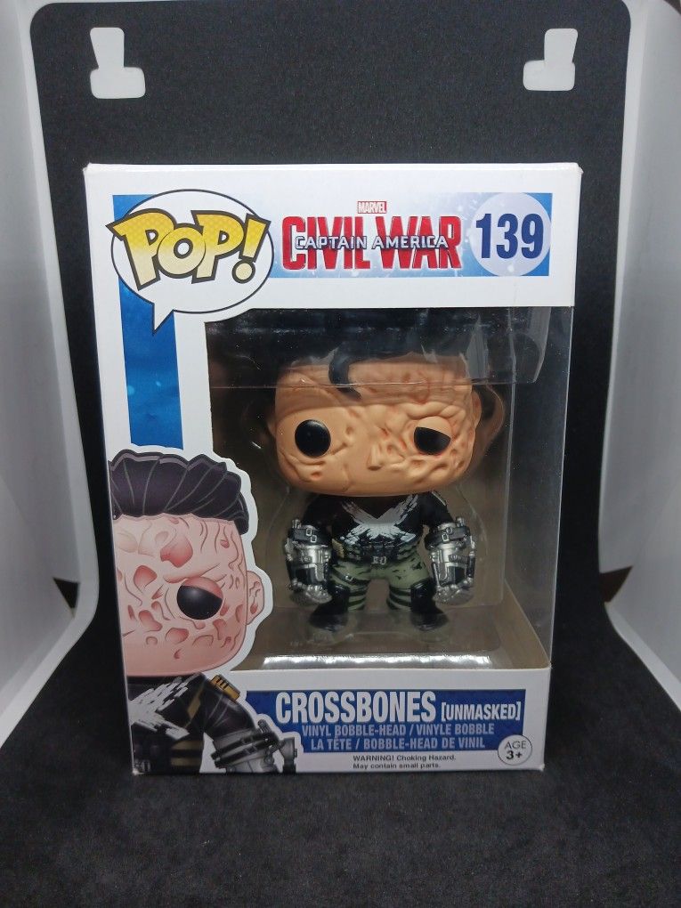 Funko Pop! Marvel: Captain America Civil War - Crossbones (Unmasked Limited Exclusive)