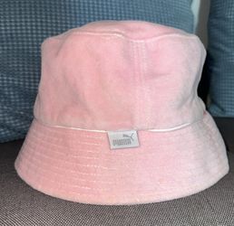 Pink Puma Bucket Hat Y2K Style
