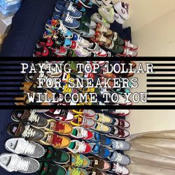 PAYING TOP DOLLAR FOR SHOES