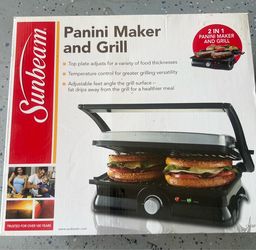 Sunbeam 2-in-1 Panini Maker and Grill