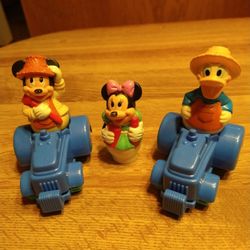 Disney Vintage Arco Mickey, Minnie And Donald