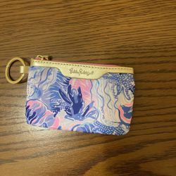 Lilly Pulitzer Wallet With Keychain 