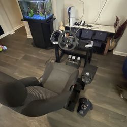 Steering wheel setup with PlayStation vr2