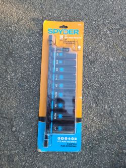 Spyder 10-Piece SAE Deep Impact Socket Set