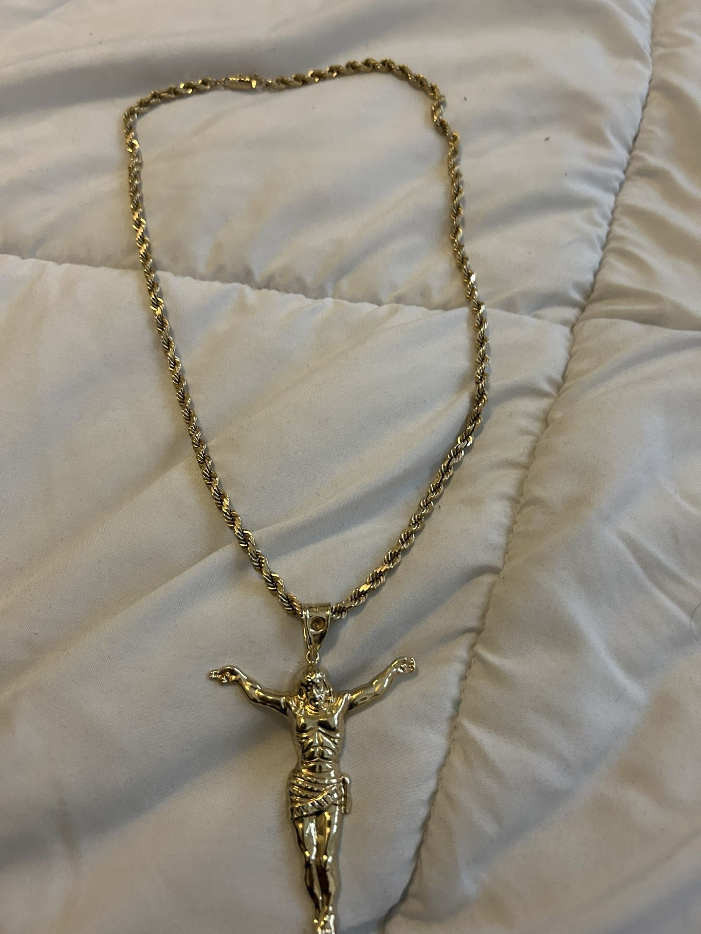 14k Gold Rope Chain