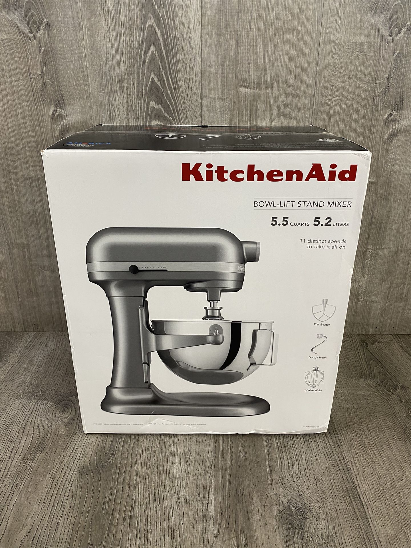 KitchenAid 5.5 Quart Bowl-Lift Stand Mixer KSM55SXXxCU