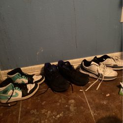 All Of Them 90 Bucks Jordan 1 Size 10 Purple Blue Size 10.5 Air Max Size 9.5