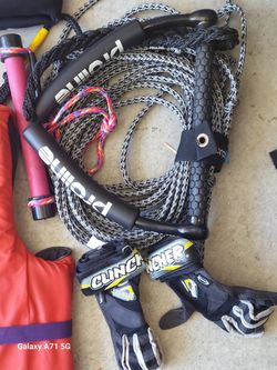 Wakeboards, Tow Ropes with Handle, & Tube