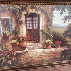 “Pastoral Retreat “ Framed Wall Art 
