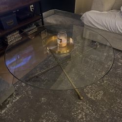 Custom Glass Coffee Table