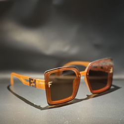 Designer Sun Glasses (Brown)