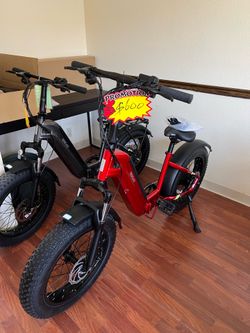 Fully Assembled SISIGAD 20" Champ Ext Fat Tire Folding Electric Bike
