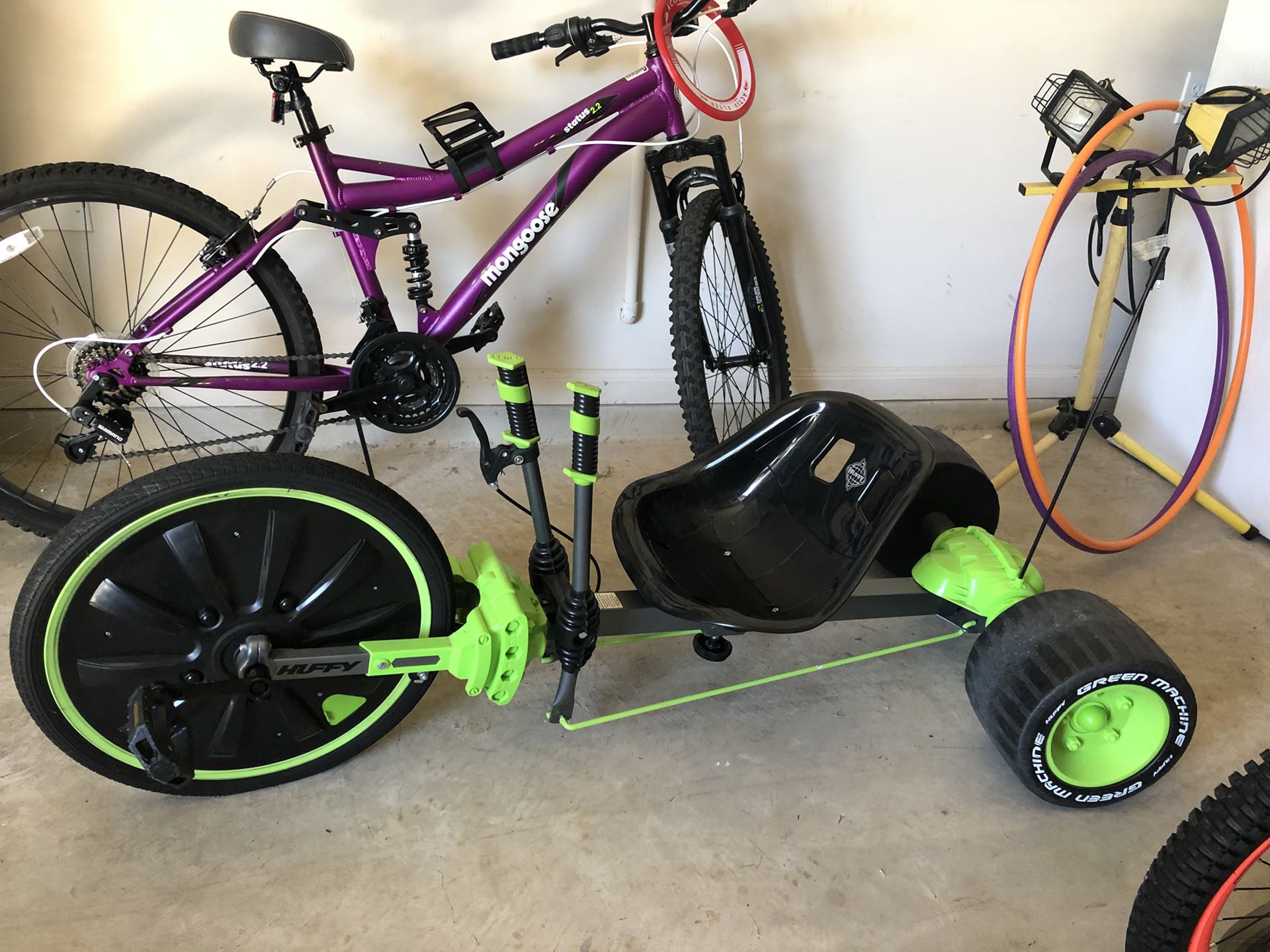 Huffy Green Machine Bike, 20-in