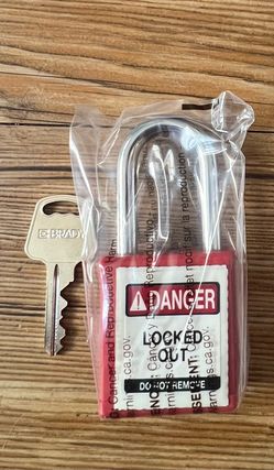 Lock out/ Tag Out with Key